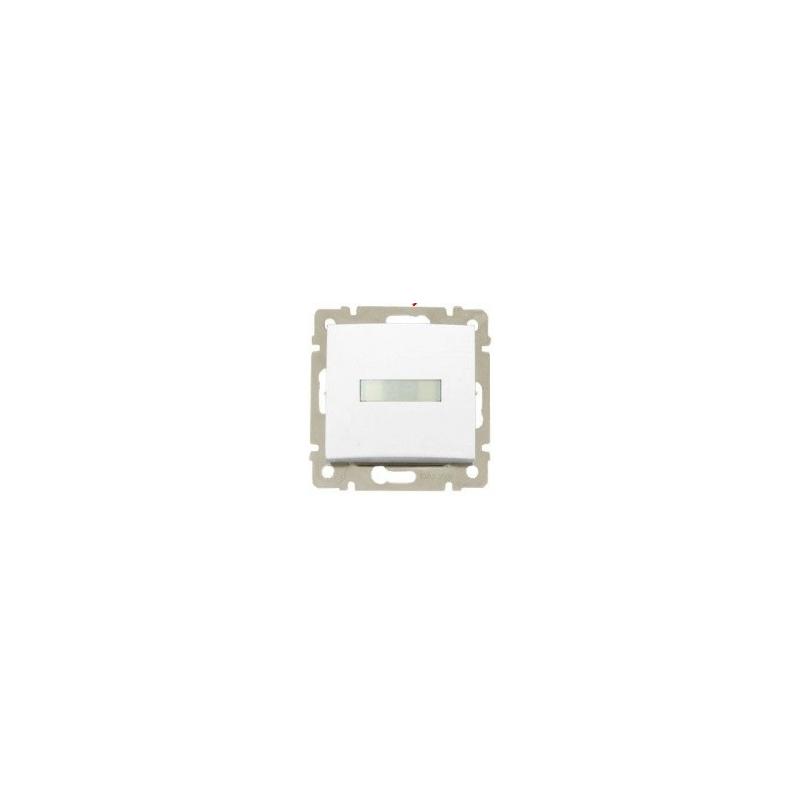Legrand 774217 VALENA bílá tlačítko s držákem šťítků