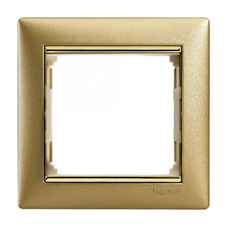 Legrand 770301 VALENA rámeček 1p matné zlato