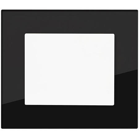 OBZOR DSD 00-00000-1158 Rámeček jednonásobný skleněný DECENTE, černý