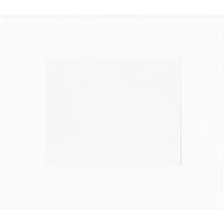 OBZOR DSD 00-00000-115F Rámeček jednonásobný skleněný DECENTE, bílý mat