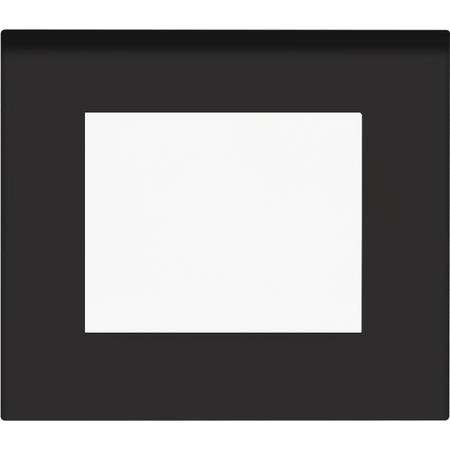 OBZOR DSD 00-00000-115K Rámeček jednonásobný skleněný DECENTE, černý mat