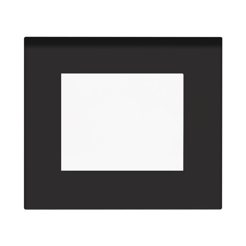 OBZOR DSD 00-00000-1181 Rámeček jednonásobný plexi DECENTE, černý
