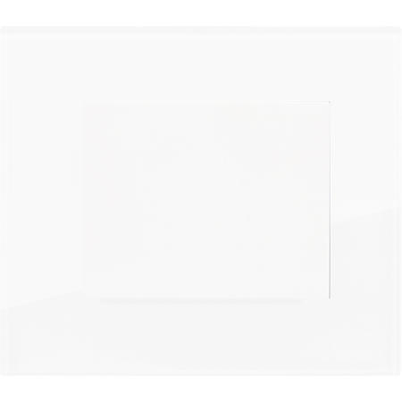 OBZOR DSD 00-00000-1182 Rámeček jednonásobný plexisklo DECENTE, bílý
