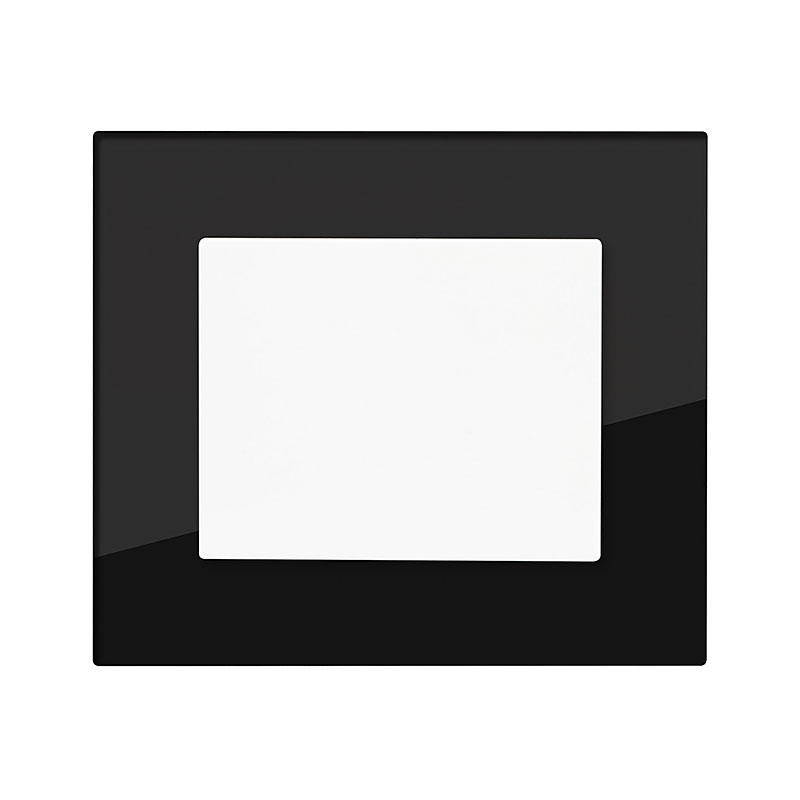 OBZOR DSD 00-00000-1183 Rámeček jednonásobný plexisklo DECENTE, černý