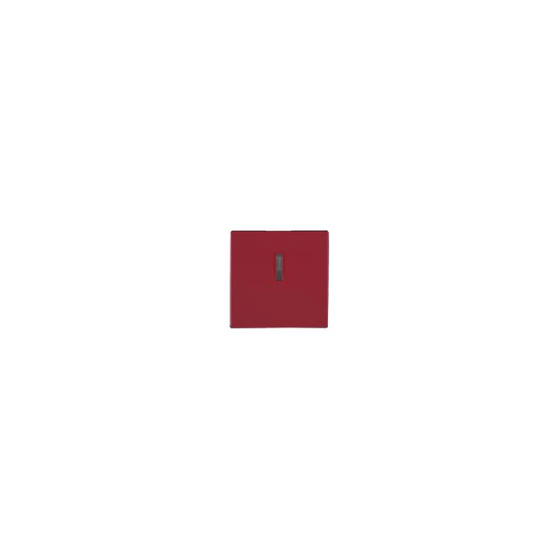 OBZOR DSE 00-03011-000000 Kryt jednoduchý s prosvětlením, rubínově červená
