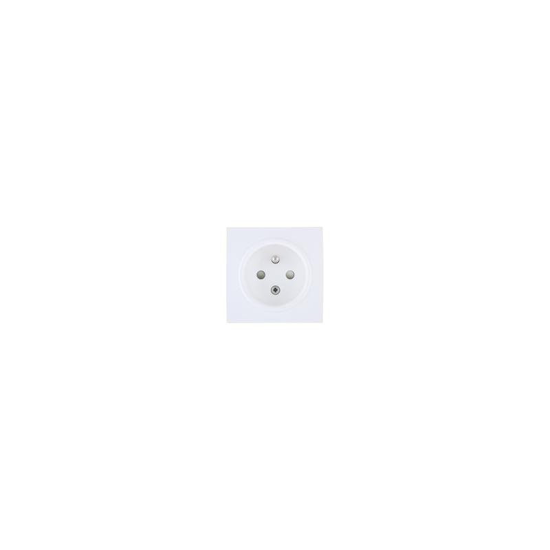 OBZOR DSE 00-89001-000000 Kryt zásuvky, sněhově bílý