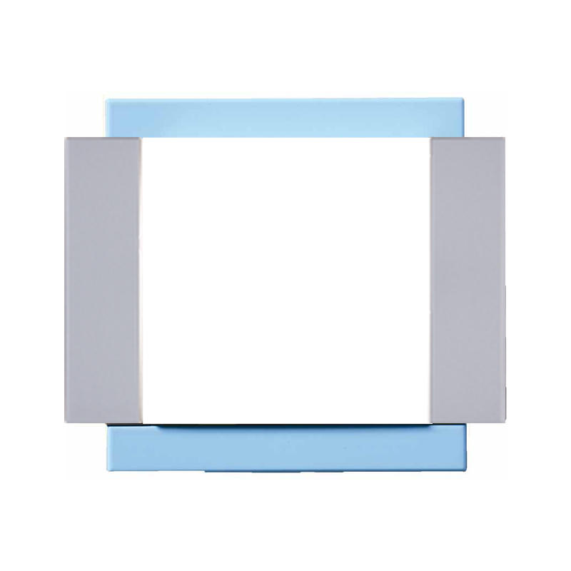 OBZOR DSE 00-00000-113045 Rámeček jednonásobný - boky hliník VARIANT, seversky modrý