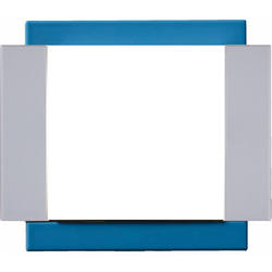 OBZOR DSE 00-00000-113046 Rámeček jednonásobný - boky hliník VARIANT, bouřkově modrý