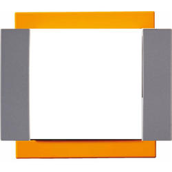 OBZOR DSE 00-00000-113141 Rámeček jednonásobný - boky grafit VARIANT, tropicky oranžový