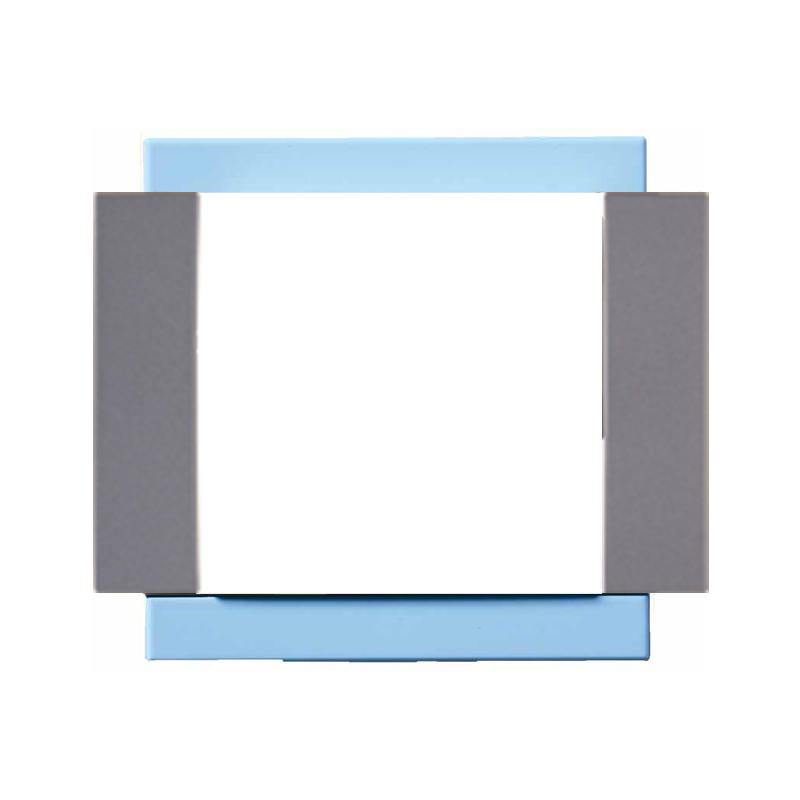 OBZOR DSE 00-00000-113145 Rámeček jednonásobný - boky grafit VARIANT, seversky modrý