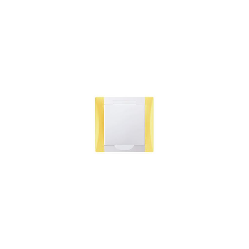 OBZOR DSE 73-73001-730901 Zásuvka centrálního vysavače, slunečnicově žlutý