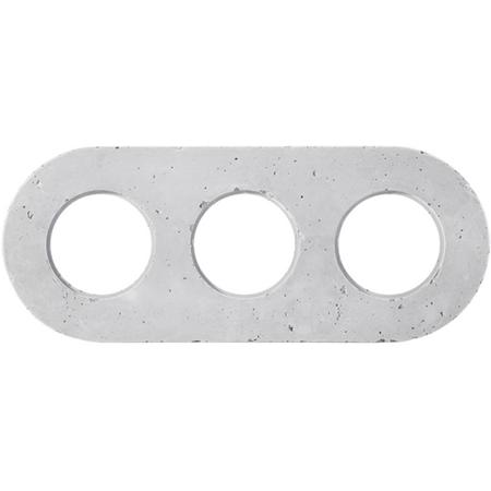 OBZOR DSR 00-00000-1340 Rámeček trojnásobný betonový RETRO