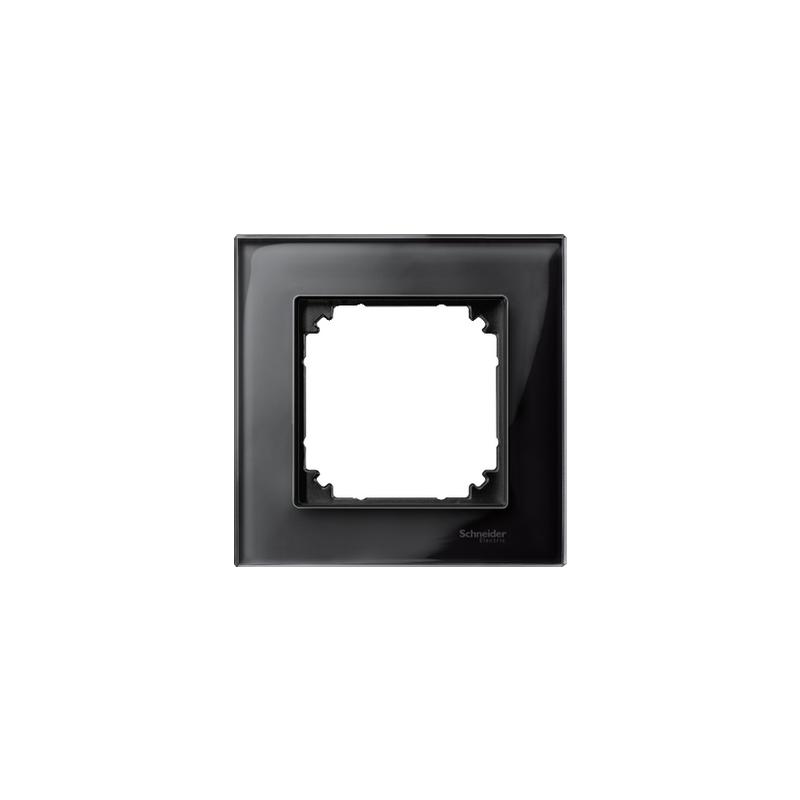 Schneider Electric MTN404103 Merten - Rámeček jednonásobný M-Elegance, Onyx Black