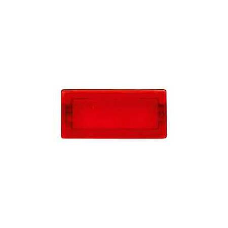Schneider Electric MTN395900 Merten - Vkládací symbol (pro kryty spínačů) - červený, průhledný