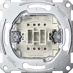 Schneider Electric MTN3616-0000 Merten - Mechanismus přepínače střídavého řazení 6, 16A