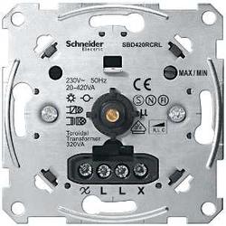 Schneider Electric MTN5138-0000 Merten - Mechanismus univerzálního otočného stmívače (20-420W/VA)