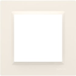 Simon CR1/41 Rámeček 1 - násobný krémová