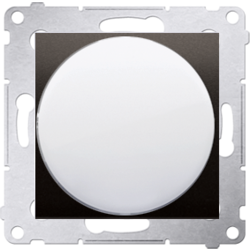 Simon DSS1.01/46 LED signalizátor - bílé světlo hnědá matná, metalizovaná