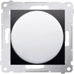 Simon DSS2.01/48 LED signalizátor - červené světlo antracit, metalizovaná