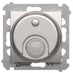 Simon DCR10T.01/43 Spínač se senzorem pohybu stříbrná