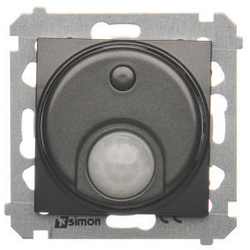 Simon DCR10T.01/48 Spínač se senzorem pohybu antracit, metalizovaná
