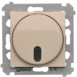 Simon DS13T.01/41 Dálkově ovládaný tlačítkový stmívač krémová