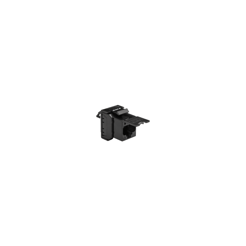 Simon FBRJ456 Vložka počítačové zásuvky RJ45 kat.6, nestíněný (UTP) černý