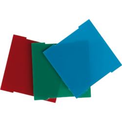 Simon 82960-39 Sada filtrů (červená, zelená, modrá) pro kryt světelného modulu: 82036