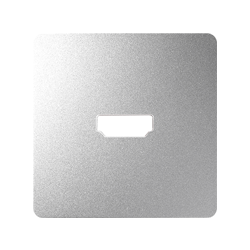 Simon 8201094-093 Kryt pro zásuvka HDMI (V1.4) hliník