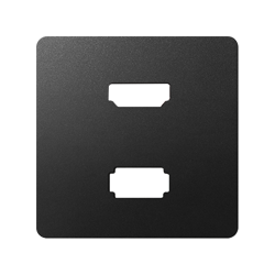 Simon 8201095-038 Kryt pro zásuvka USB + HDMI (V1.4) grafit