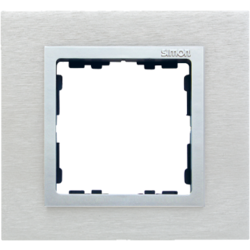 Simon 82917-34 Rámeček 1 - násobný kovový inox mat / hliník