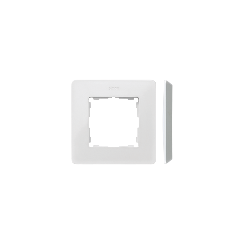 Simon 8200610-230 Rámeček 1 - násobný hliník bílá