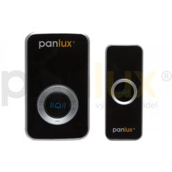 Panlux PN75000002 ZVONEK DELUXE bezdrátový, černo-stříbrný