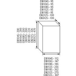 Kanlux 03831 DB106S 1X6P/SMD - Plastový rozváděč