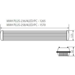 Kanlux 22800 MAH PLUS-236/4LED/PC   Prachotěsné svítidlo pro T8 LED