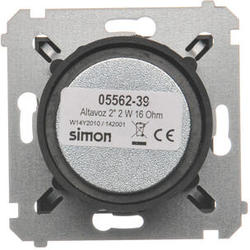 Simon D05562N.02/48 Reproduktor antracit, metalizovaná