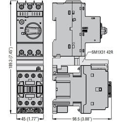 LOVATO Electric SM1X3142R Přímé propojení SM1R s BF09-25D/L