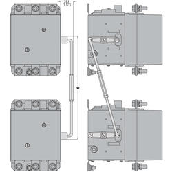 LOVATO Electric 11G3563 vzájemné mechanické blokování G356/3