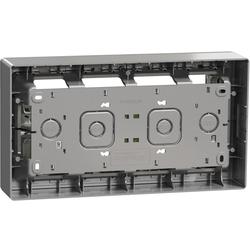 Schneider Electric NU121030 Unica System+ - Centrální jednotka 2x10 modulů povrchová, Aluminium