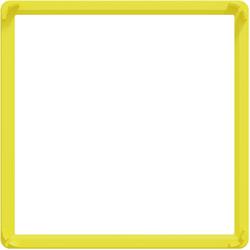 Schneider Electric NU230001 Unica Studio Outline - Dekorativní rámeček, Yellow