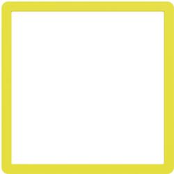 Schneider Electric NU230001 Unica Studio Outline - Dekorativní rámeček, Yellow