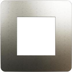 Schneider Electric NU280250M Unica Studio Metal - Krycí rámeček jednonásobný, Bronze/Bílý