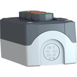 Schneider Electric XALD339 Ovládací skříň třítlačítková, 3 lícuj., 2 Z - zelená, 1 V - červená