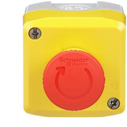 Schneider Electric XALK178 Ovládač nouzového zastavení s aretací ve skříni, uvolnit pootočením, 1 V