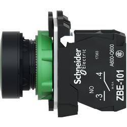 Schneider Electric XB5AA3311 Ovládač stiskací lícující, 1 Z - zelený