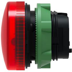 Schneider Electric ZB5AV04 Signální hlavice, pouze pro žárovku, neon, LED BA 9s - rudá